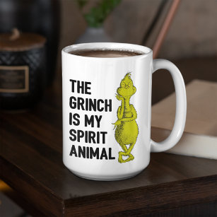 De Grinch is mijn Geestdier Koffiemok