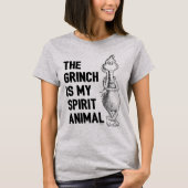 De Grinch is mijn Geestdier T-shirt (Voorkant)