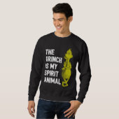 De Grinch is mijn Spirit Animal T-Shirt Quote (Voorkant volledig)