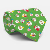 De Grinch | Kerst Stippenpatroon Stropdas (Opgerold)