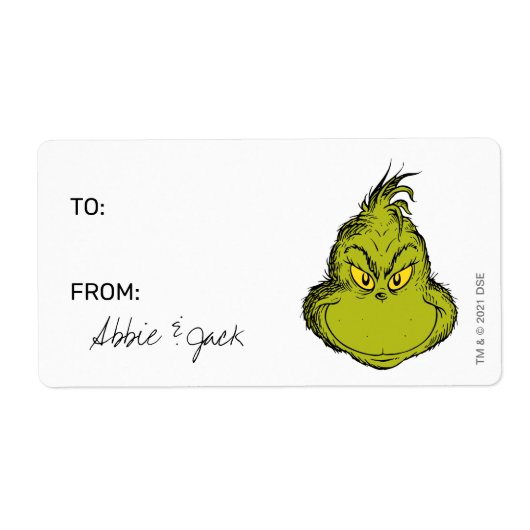 De Grinch | Kerstmis - van Sticker tot (Voorkant)
