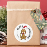 De Grinch | Max Santa | Christmas Gift Label<br><div class="desc">Voeg dit leuke Dr. Seuss Grinch cadeau label toe aan elk vakantiegeschenk.</div>