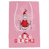 De Grinch | Merry Grinchmas Medium Cadeauzakje (Voorkant)