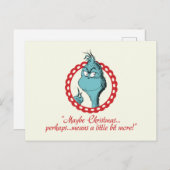De Grinch | Misschien Kerstmis… Briefkaart (Voorkant / Achterkant)