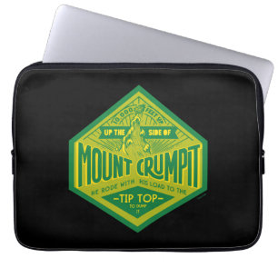 De Grinch Mount Crumpit Laptop Sleeve