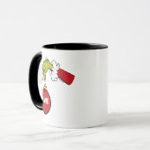 De Grinch | Persoonlijke naam Mok (Voorkant links)