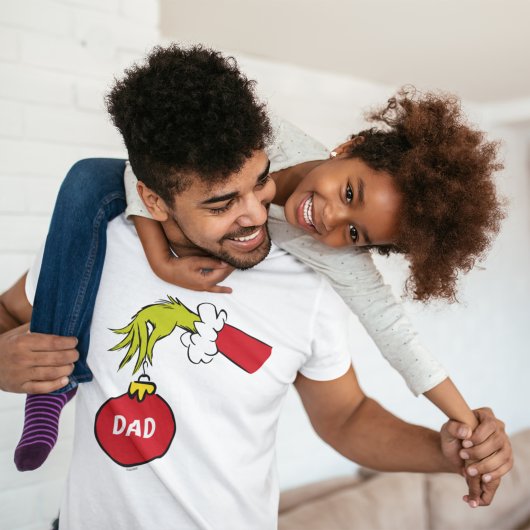 De Grinch | Persoonlijke naam Tri-Blend Shirt