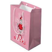 De Grinch | Prettig Grinchfeest Medium Cadeauzakje (Achterkant Gekanteld)