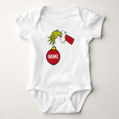 De Grinch | T-shirt met naam naar wens (Voorkant)