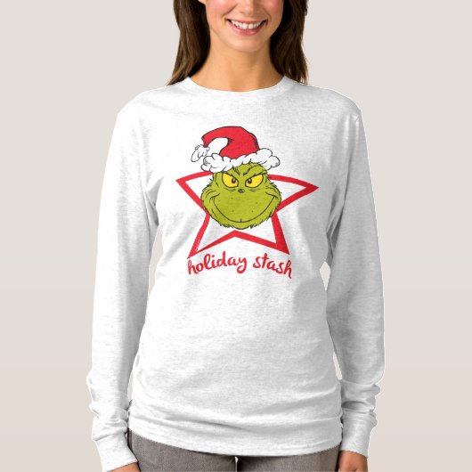 De Grinch | Vakantie schat T-shirt (Voorkant)