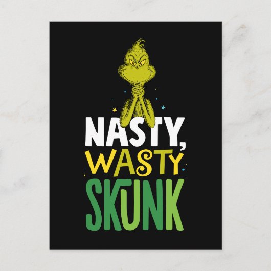 De Grinch | Vieze vuile stinker Briefkaart (Voorkant)