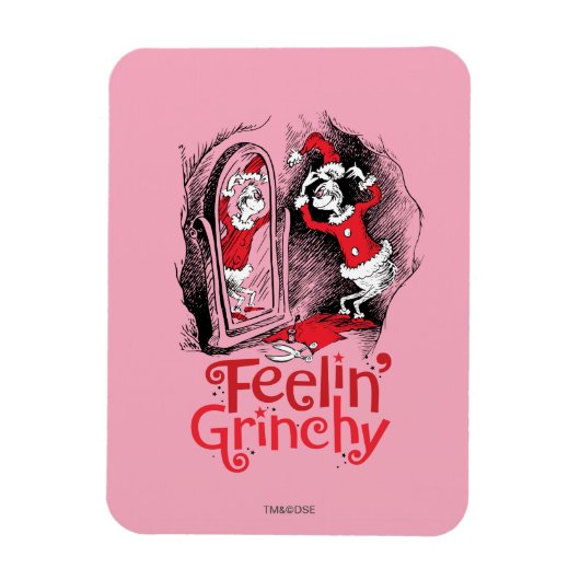 De Grinch | Voelt zich Grinchy Magneet (Verticaal)