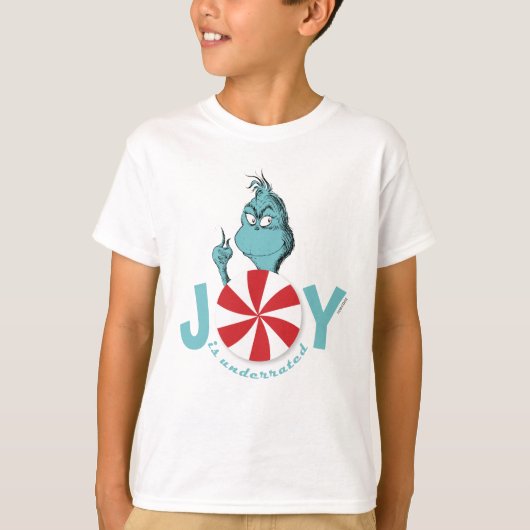 De Grinch | Vreugde is onderschat T-shirt (Voorkant)