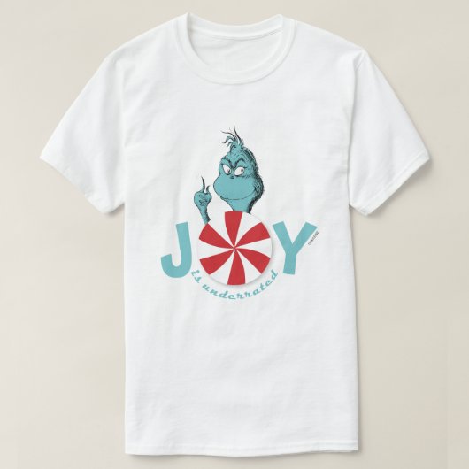 De Grinch | Vreugde is onderschat T-shirt (Design voorkant)