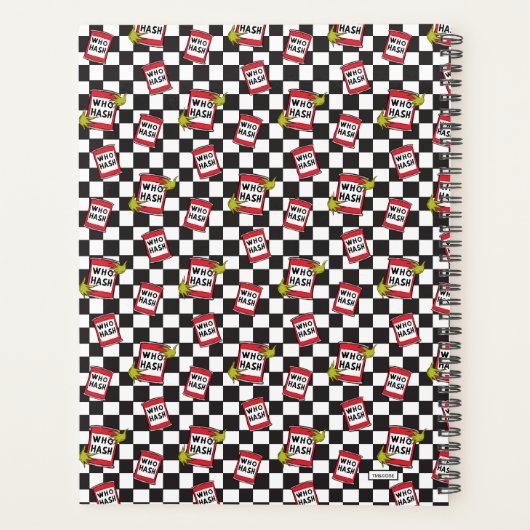 De Grinch | Who Hash Pattern Planner (Achterkant)