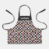 De Grinch | Who Hash Pattern Schort (Voorkant)