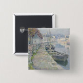 De grindboats vierkante button 5,1 cm (Voorkant /achterkant)