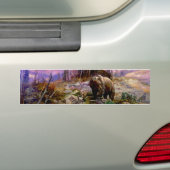 De Grizzly Bumpersticker (Op auto)
