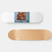 De Grizzly, het bord van het Schaats van het Beer Persoonlijk Skateboard (Horizontaal)