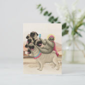 De groef van Babylon Briefkaart (Staand voorkant)