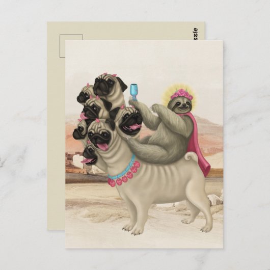 De groef van Babylon Briefkaart (Voorkant / Achterkant)