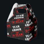 De Groef van het Team van het G-Team Bedankdoosjes<br><div class="desc">*Aanpassen met jouw tekst en keuze uit achtergrondkleur.</div>