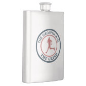 De groei is in het kielzog aan het lopen flacon (Rechts)