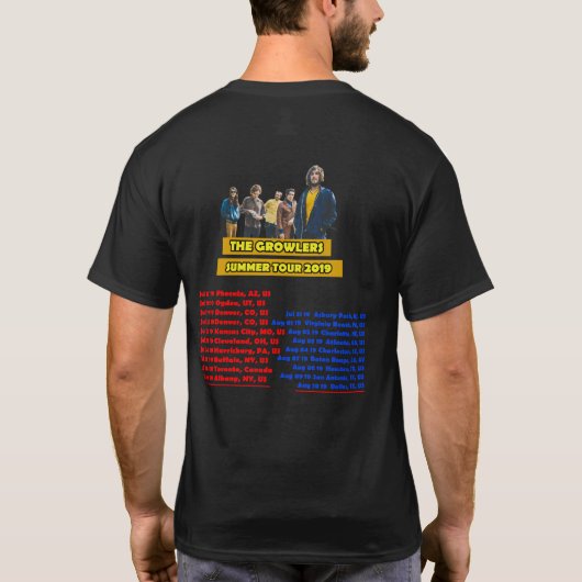 DE GROEI TOUR 2019 T-SHIRT (Achterkant)