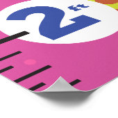 De Groeigrafiek van raketten. Poster (Hoek)