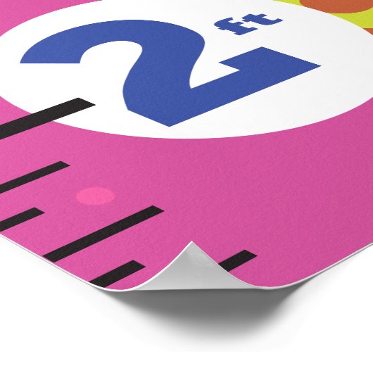 De Groeigrafiek van raketten. Poster (Hoek)