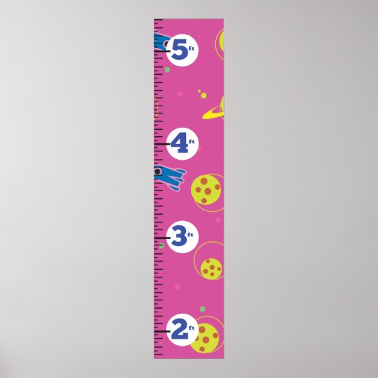 De Groeigrafiek van raketten. Poster (Voorkant)