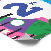 De Groeigrafiek van raketten. Poster (Hoek)