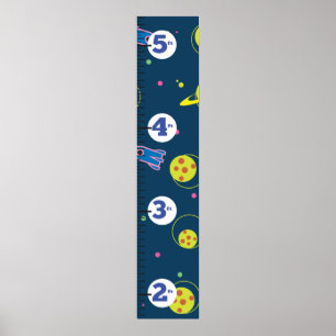 De Groeigrafiek van raketten. Poster