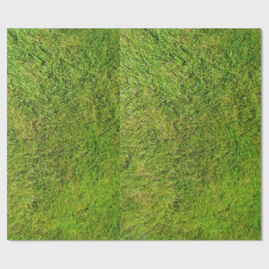 De groene achtergrond van de textuur van het Grass Cadeaupapier (Vlak)