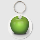 De groene appel sleutelhanger (Voorkant)