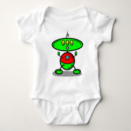 De Groene Baby van de Magische Krayon Kinder Robot Romper