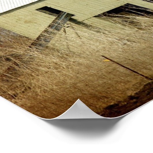 De Groene Barn Poster (Hoek)