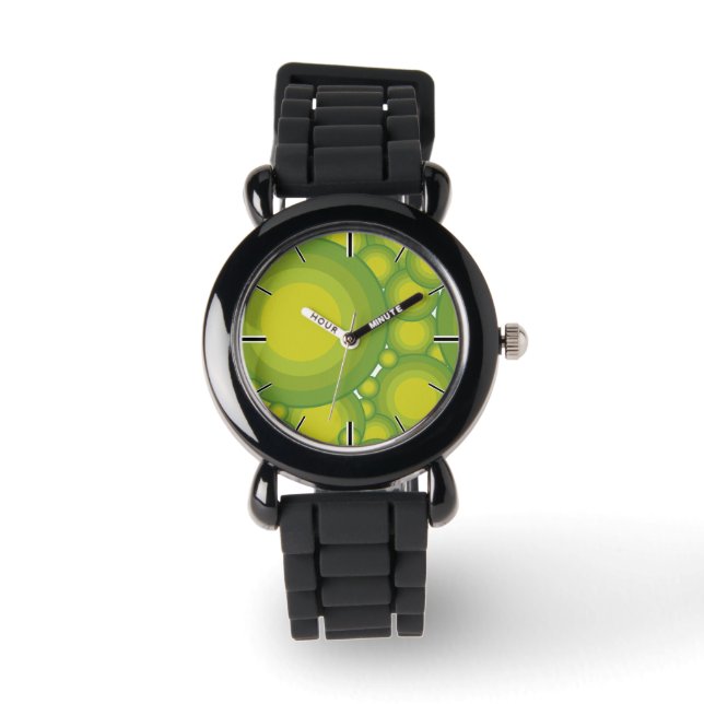De groene bellen horloge (Voorkant)
