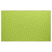 De groene bellen stof (Yard (91,4 cm))