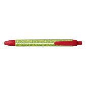 De groene bellen zwarte inkt pen (Achterkant)