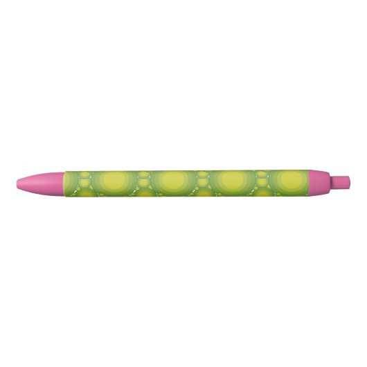 De groene bellen zwarte inkt pen (Voorkant)