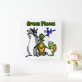 De "groene" bende van Drew Aquilina Vierkante Klok (Huis)