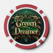 "De Groene Beweging" Poker Chips (Achterkant)
