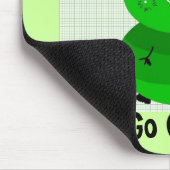 De groene bok vangen - Ga groen Muismat (Hoek)