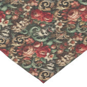 De Groene Broers - Gotische Bloemen Korte Tafelloper (Hoek)