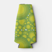De groene bubbels flesjeskoeler (Voorkant)