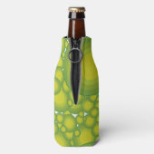 De groene bubbels flesjeskoeler (Fles Achterkant)