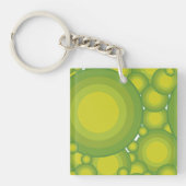De groene bubbels sleutelhanger (Voorkant)