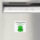 De groene buik vangen magneet (Insitu (Vaatwasser))