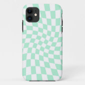 De Groene Controles van de Verkeerde Checkerboard  Case-Mate iPhone Case (Achterkant)